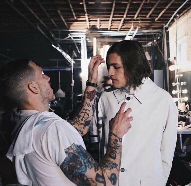 Barbershop photoshoot